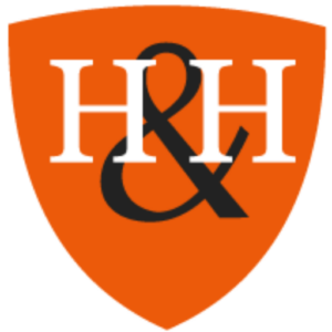 H&H Contractors logo- Orange- cropped