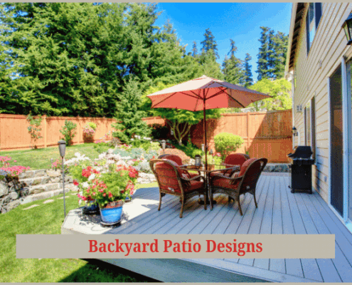 patio and Pergola - backyard Patio designs