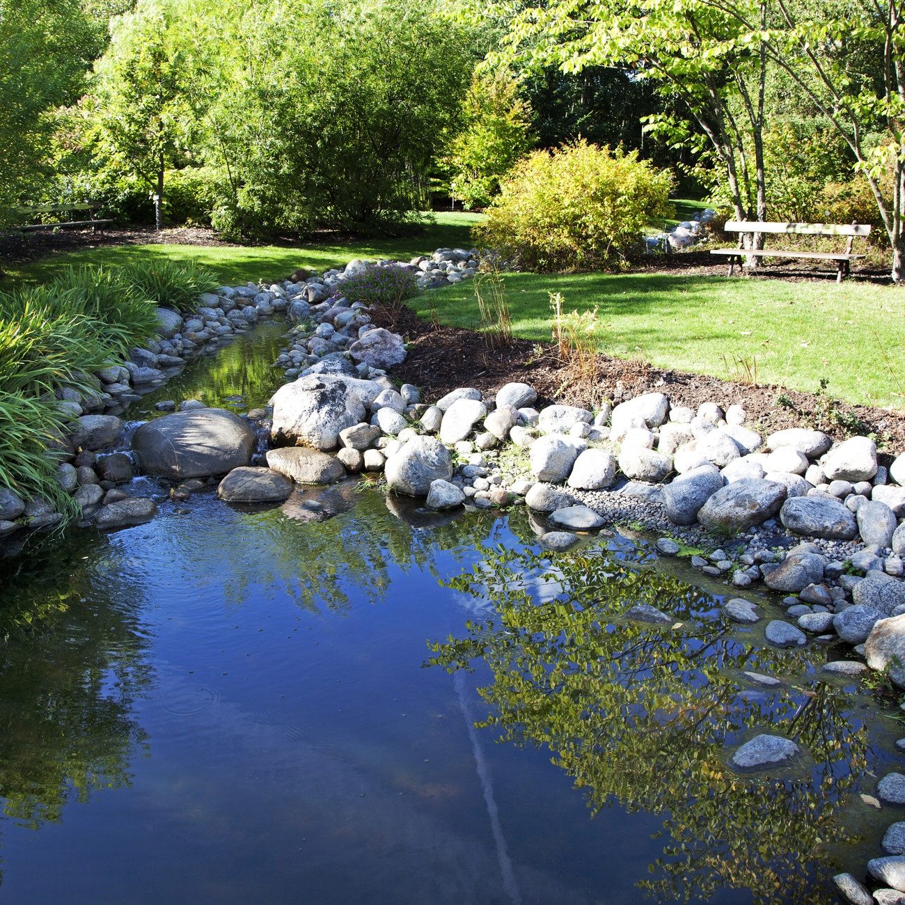 H-H-Contractors-Services-Landscape- Boulder retaining wall Boulder retaining wall and erosion control