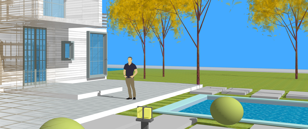 3D Landscape Design and Build Process