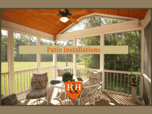 Patio Installations - H&H Contractors