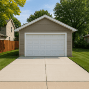 oncrete garage pad