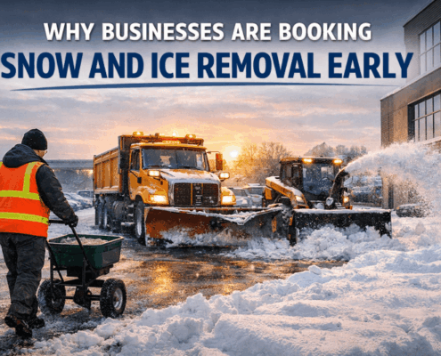 Why Businesses Are Booking Snow and Ice Removal Early