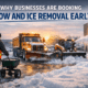 Why Businesses Are Booking Snow and Ice Removal Early