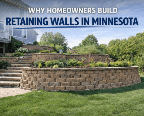 Why Homeowners Build Retaining Walls in Minnesota