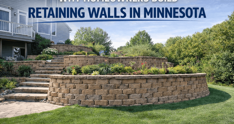 Why Homeowners Build Retaining Walls in Minnesota