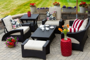 backyard paver patio